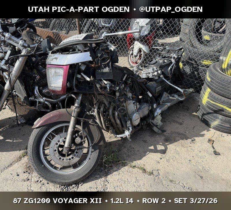 1987 Kawasaki ZG1200 Voyager XII Parts - UTPAP Ogden