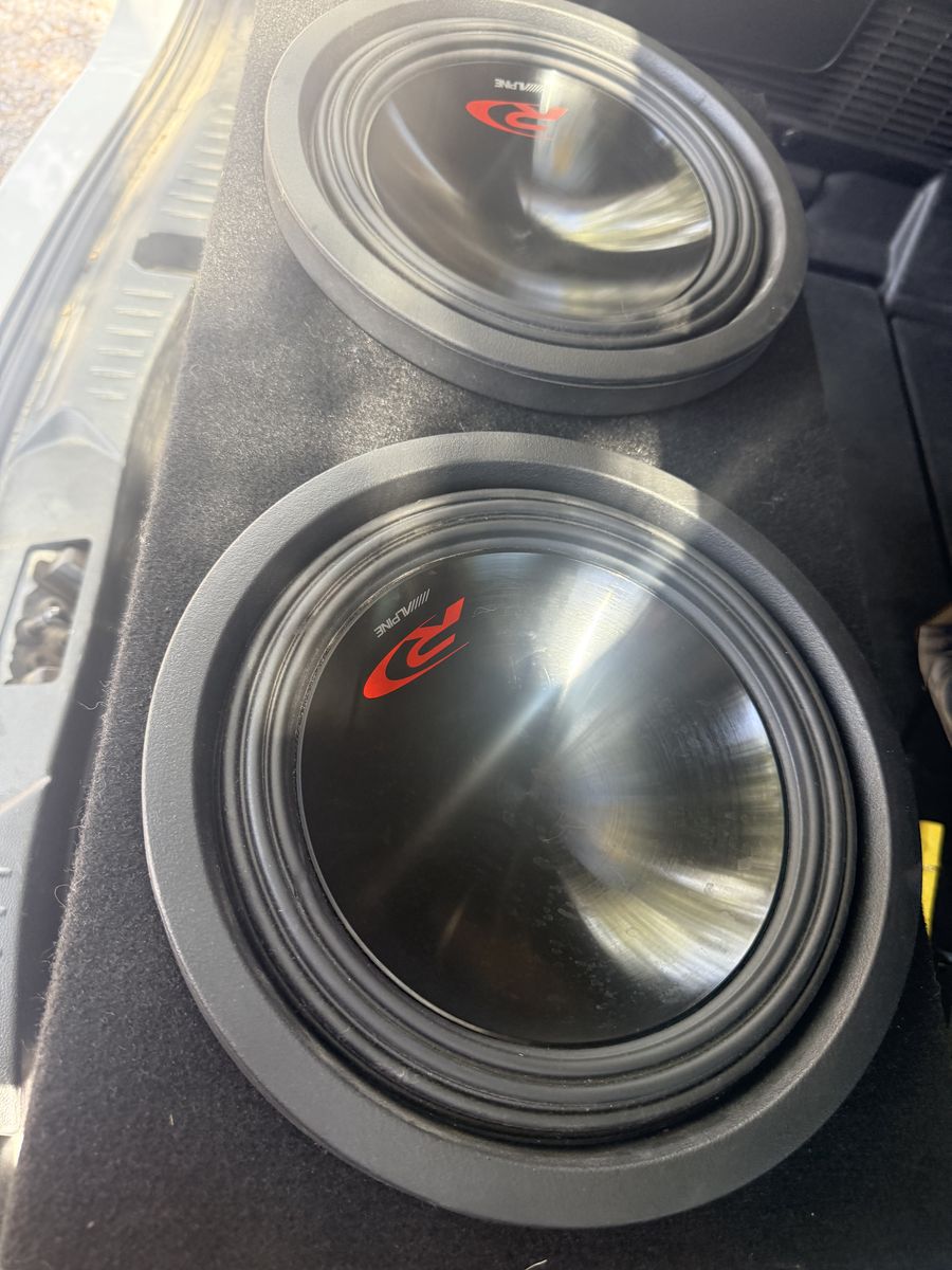 10” ALPINE R Type Sub Subwoofer $195 each or $500 everything!