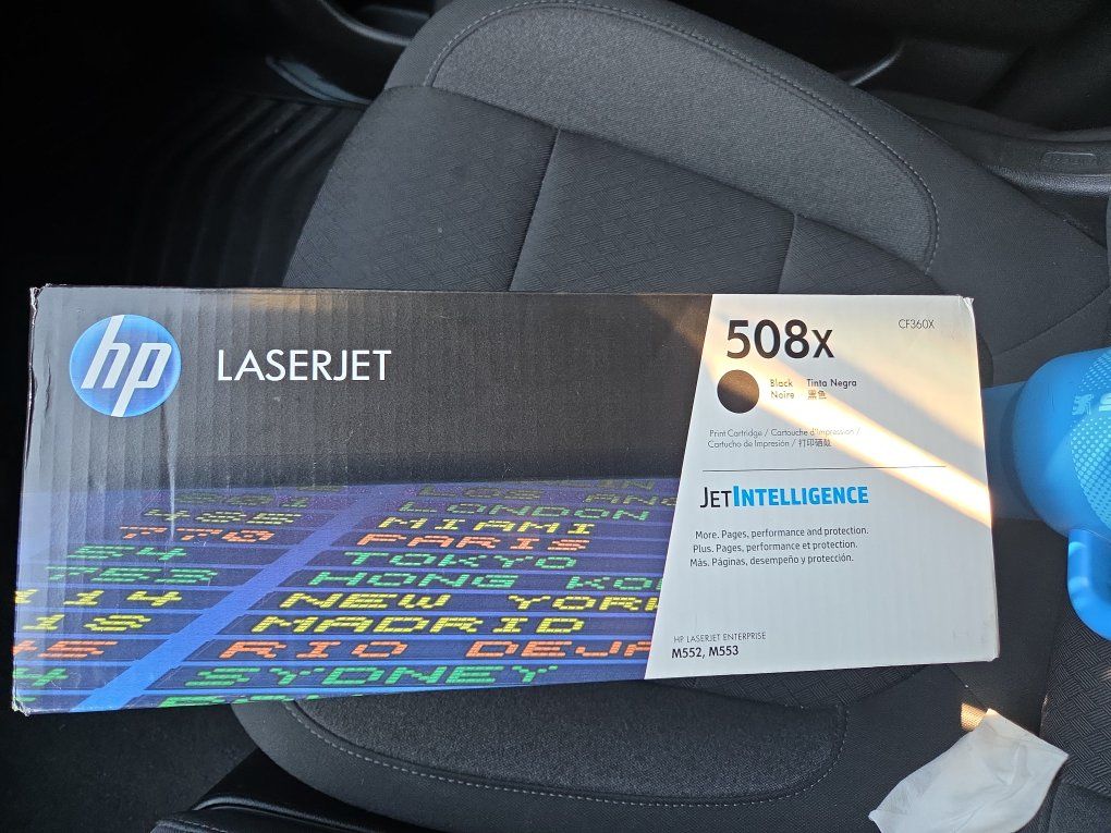 HP LaserJet 508X Black Original LaserJet Toner Cartridge (CF360X) - JetIntelligence, New Sealed