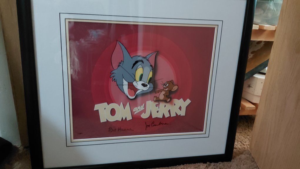 Signed Tom and Jerry Limited Edition Animation Cel #71/350 (Hanna-Barbera/WB)