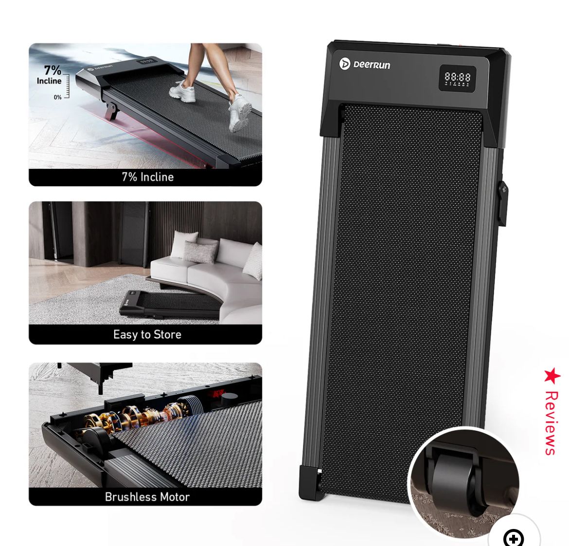 NEW DEERRUN & TREADMILL