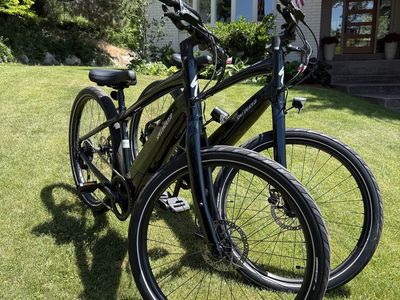 2021 Specialized Como 3.0 650B Electric Bicycles (S and M/L) Forest Green/Chrome