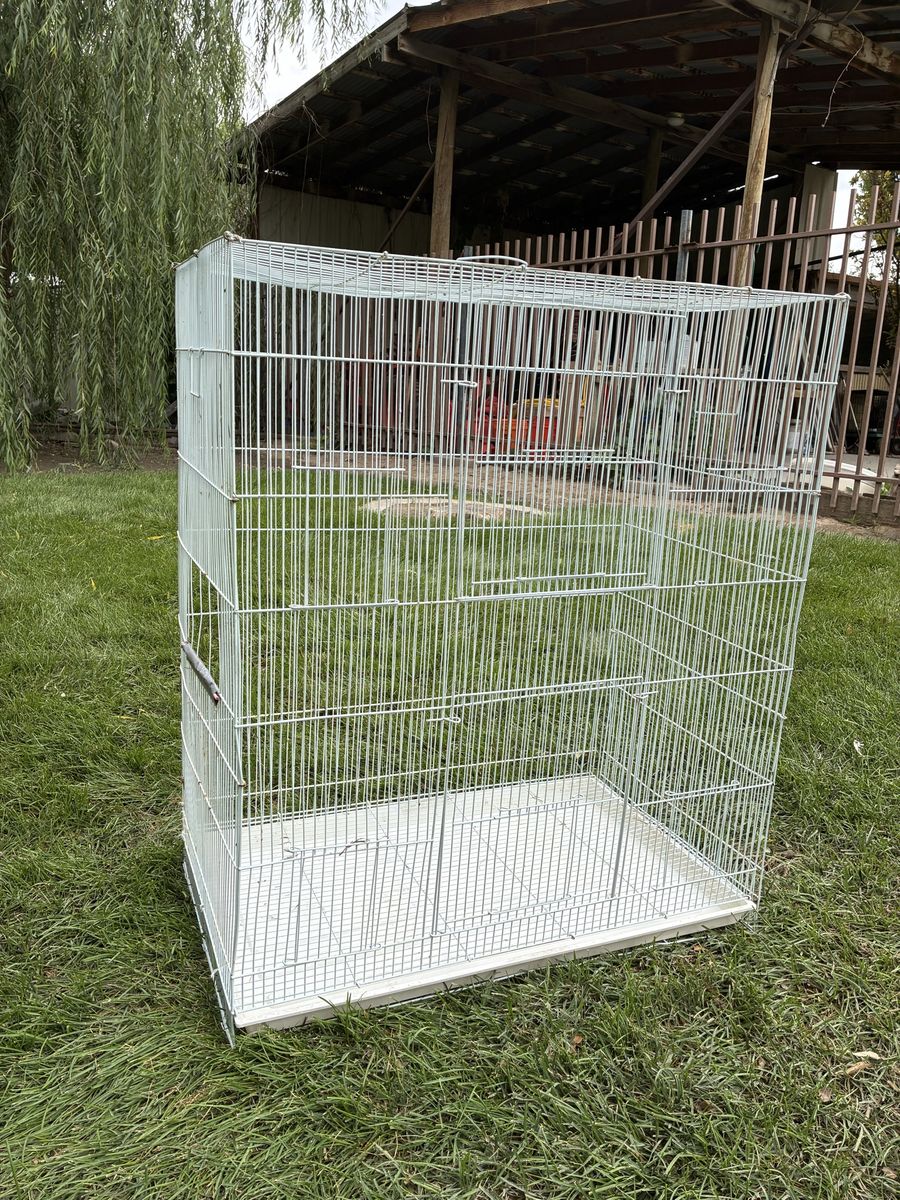 Large wall hanging bird cage