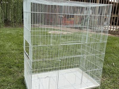 Large wall hanging bird cage