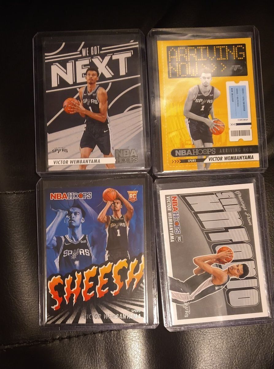 Victor Wembanyama NBA Hoops Rookie Insert Cards