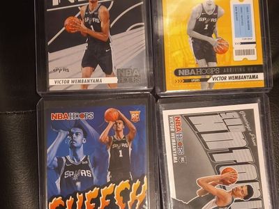 Victor Wembanyama NBA Hoops Rookie Insert Cards