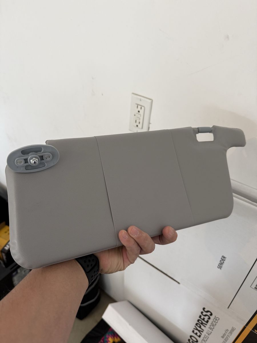 Gray Interior Sun Visor - Civic 1996-2001