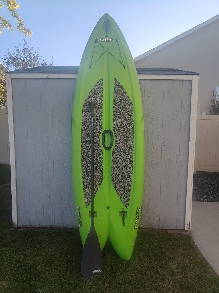Lifetime Paddleboard Freestyle 98 XL & Wall Hooks