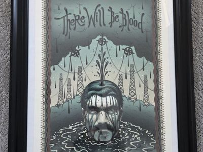 There Will Be Blood Framed Movie Poster Print Art Numbered 156/250