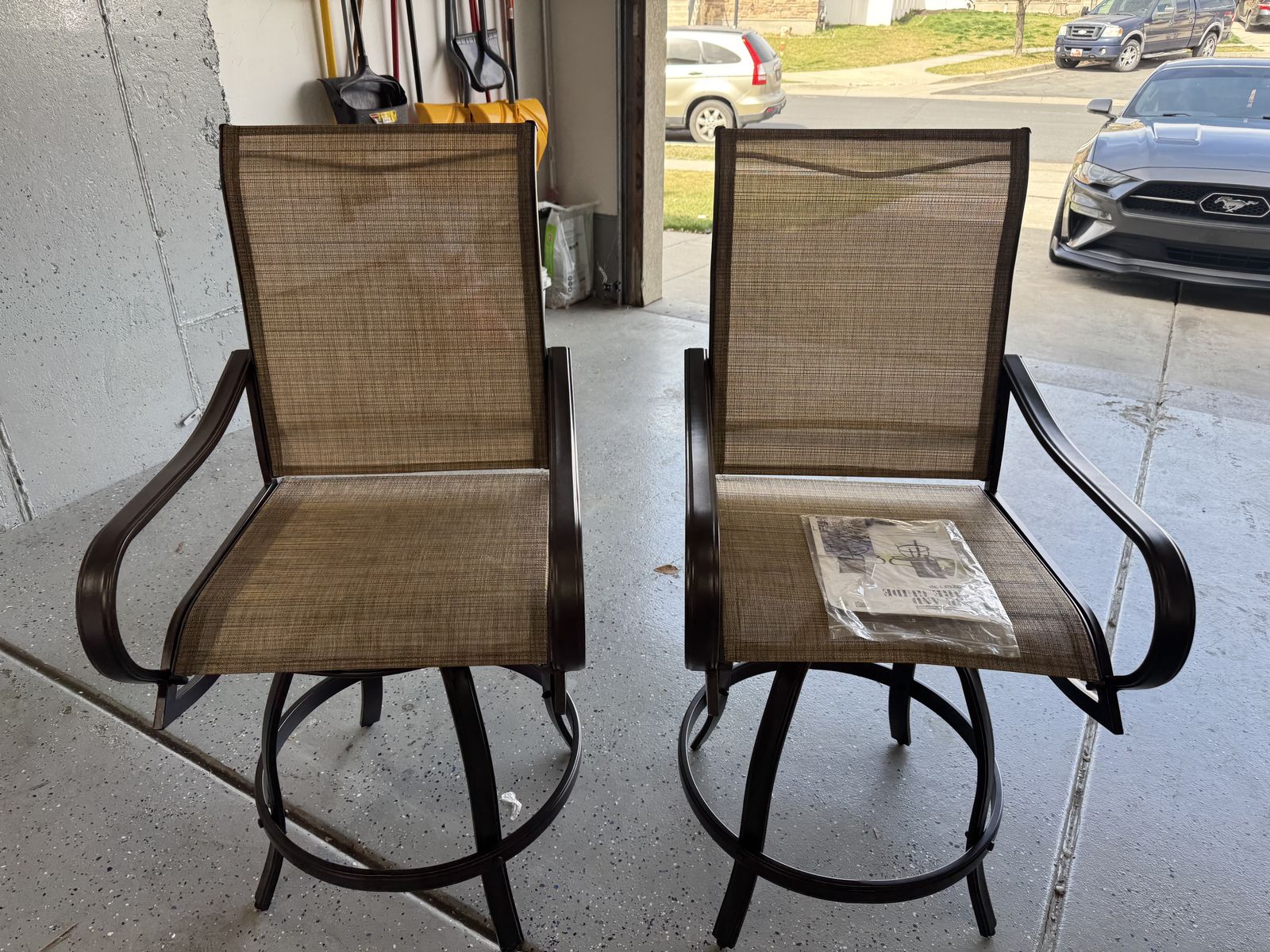 Pho Villa Counter Height Patio Chairs