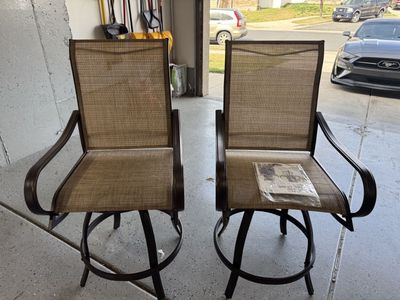 Pho Villa Counter Height Patio Chairs