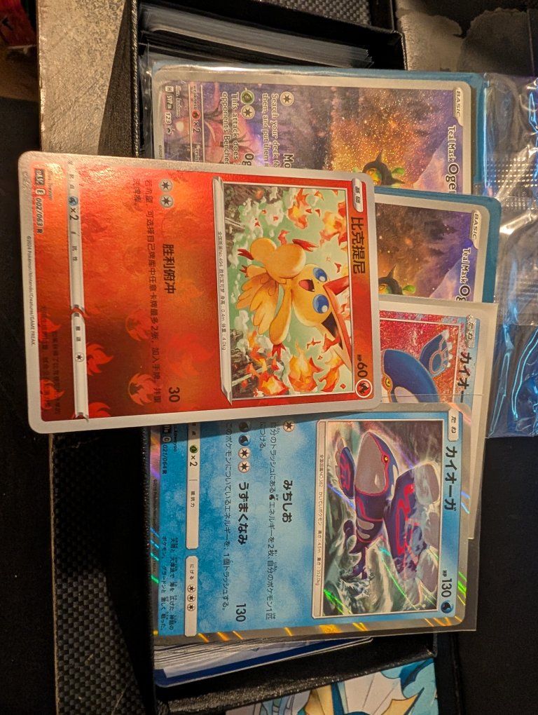 Pokémon TCG Bulk Holo Cards only Lot in Storage Box