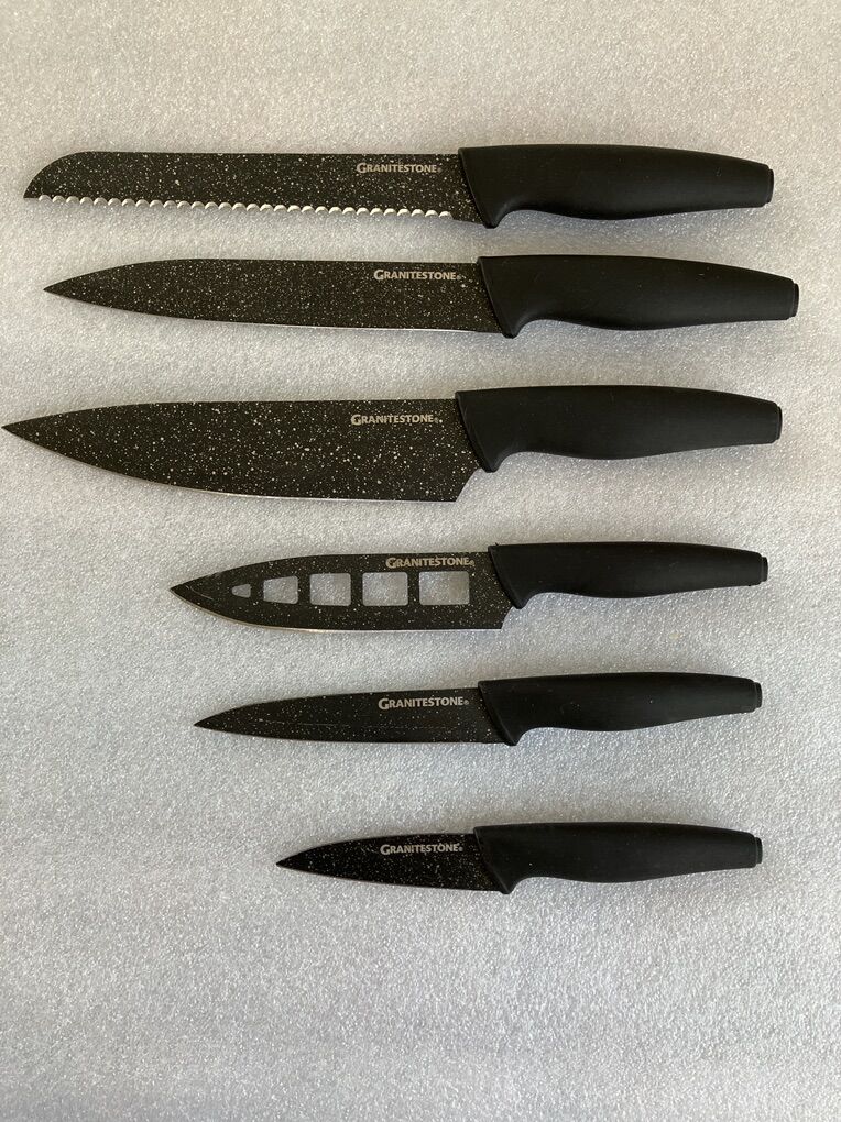 New Set Of Granitestone Knives