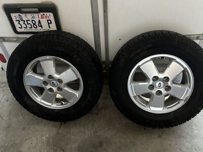 Ford rims with tires