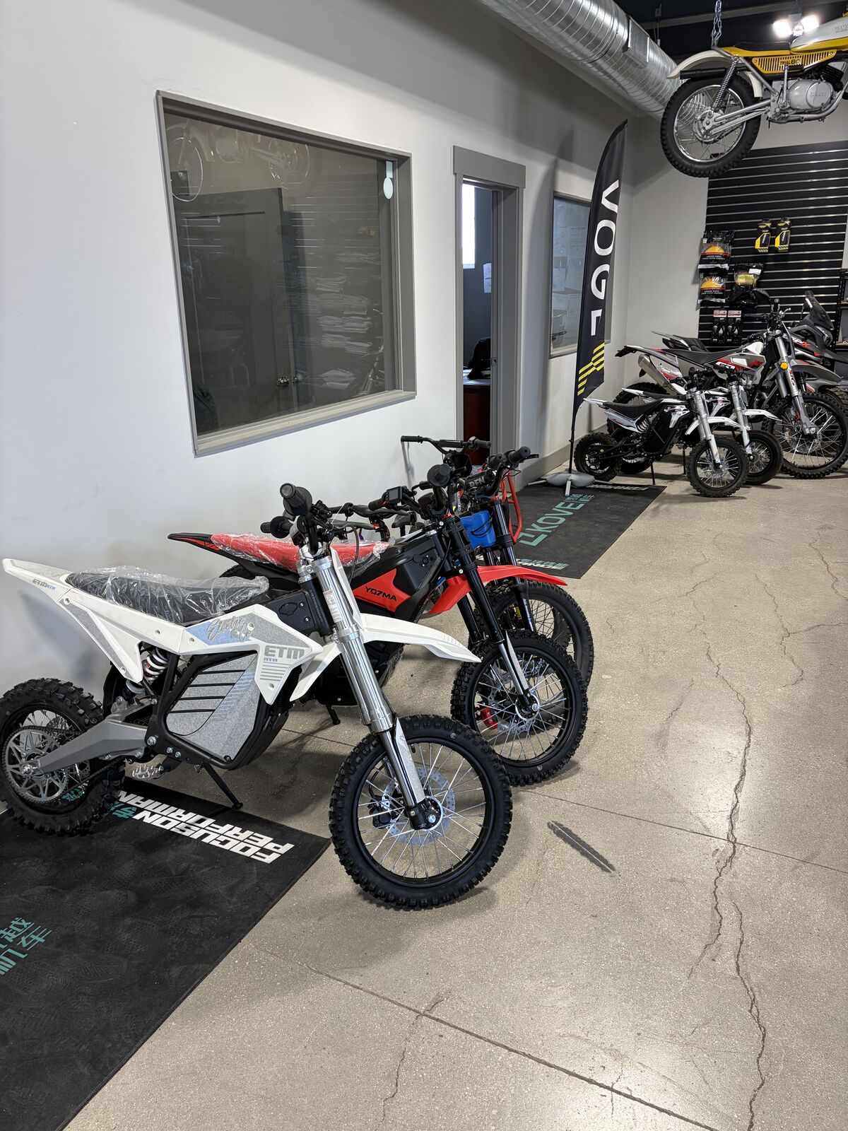 E RIDE PRO, RFN, VETRA BLAZER, ELECTRO AND CO, YOZMA, VOLTAIC, BONNELL, TORK, VOLTAIC, STRIKE