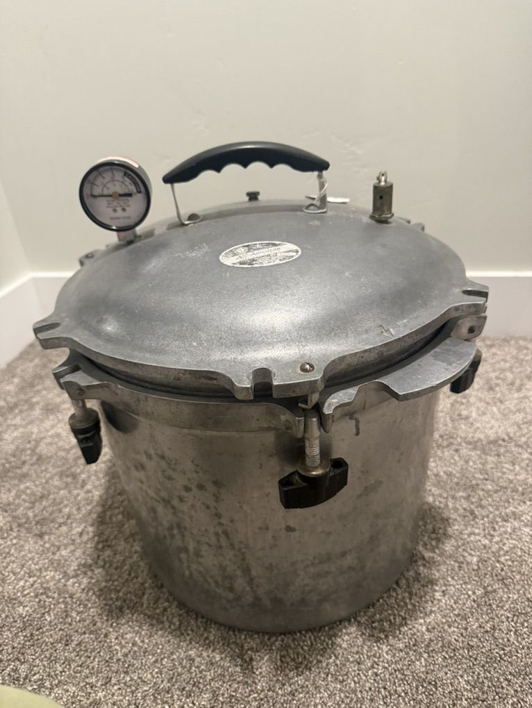 All American Pressure Canner 921 1/2 Cast Aluminum