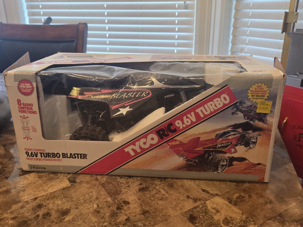 Tyco Blaster 9.6v Turbo Blaster Vintage RC Car Bug