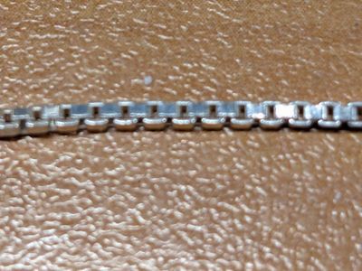 16 inch 2mm.925 sterling silver chain necklace