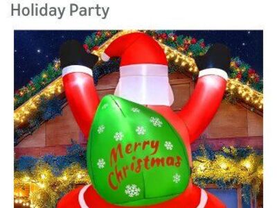 New in Box! 6ft Xmas Inflatable