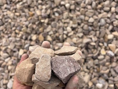3 Tons 1 Inch uintah red rock delivered!