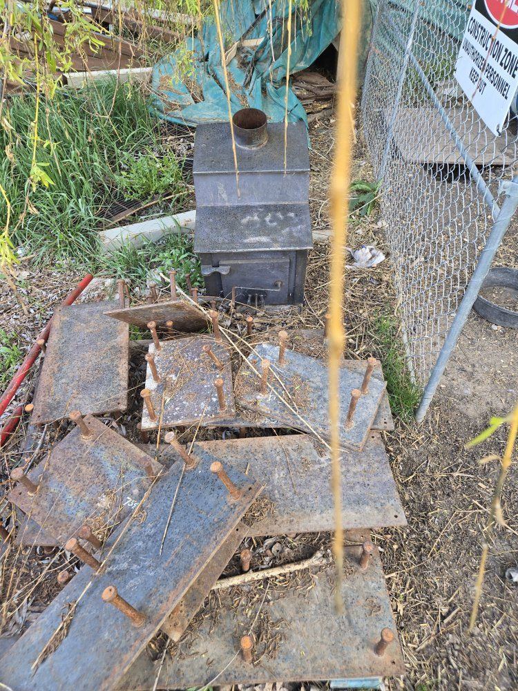 wood stove