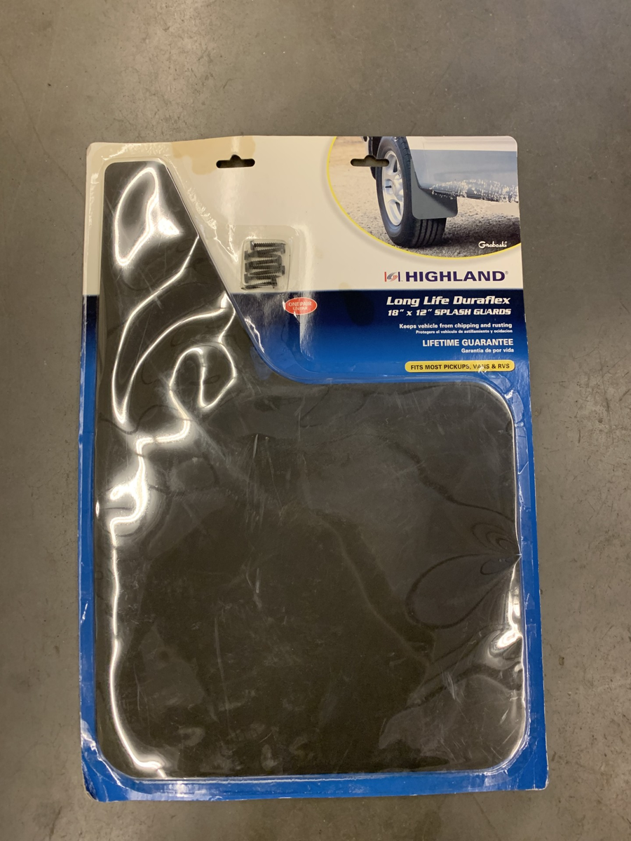 Universal Mud Flap Splash Guard 2 Pack 18x12