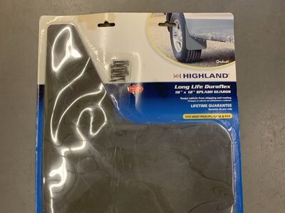 Universal Mud Flap Splash Guard 2 Pack 18x12