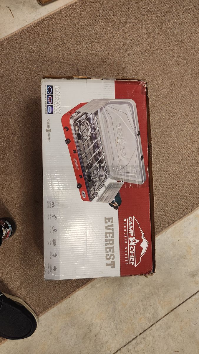 Never used Camp Chef Everest Mountain Series