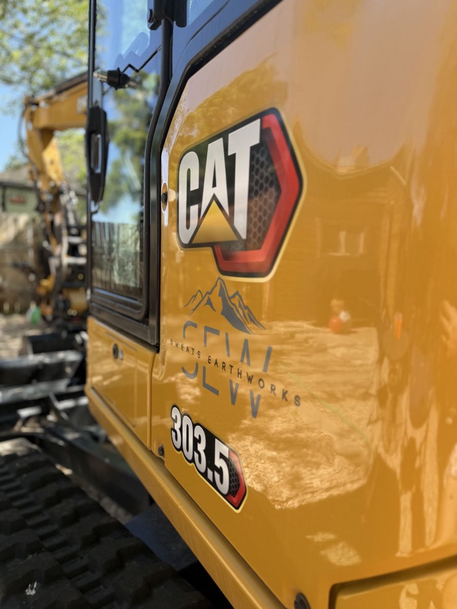 CAT 303.5 mini excavator