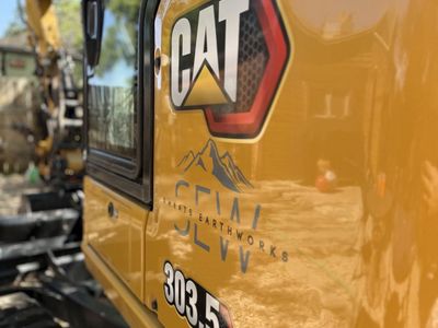 CAT 303.5 mini excavator