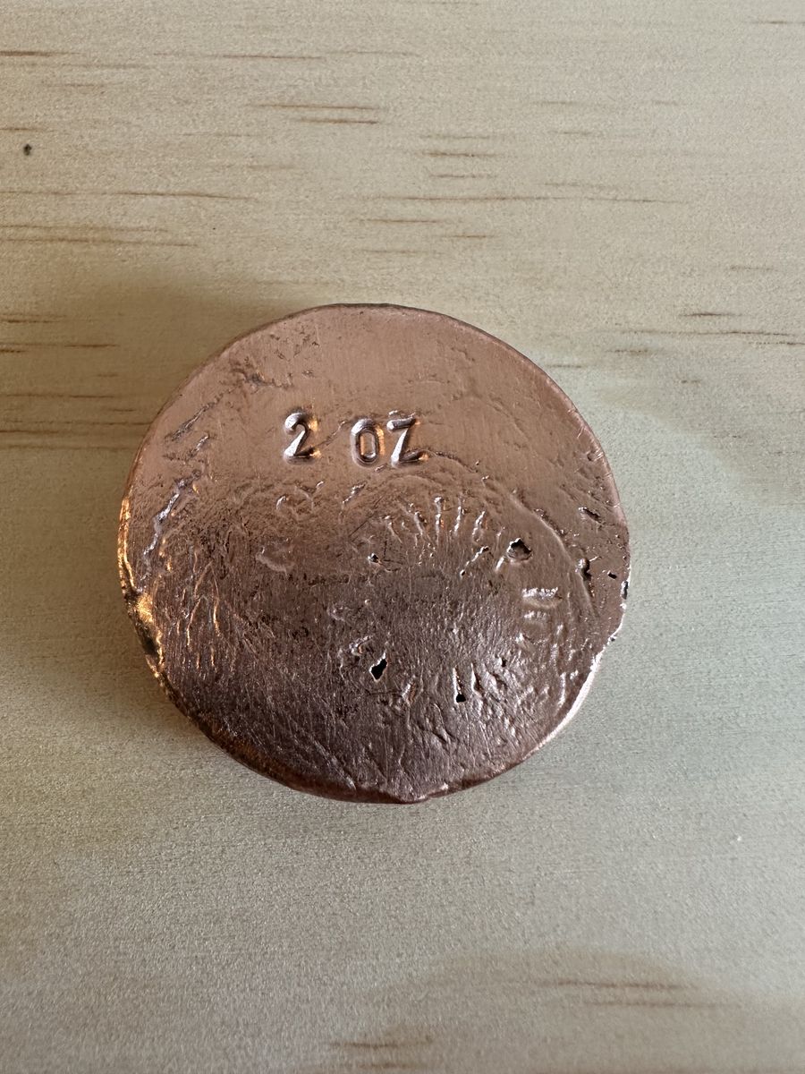 Copper Rounds And Bars .999 Fine