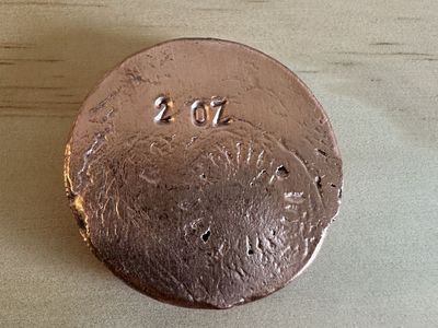 Copper Rounds And Bars .999 Fine