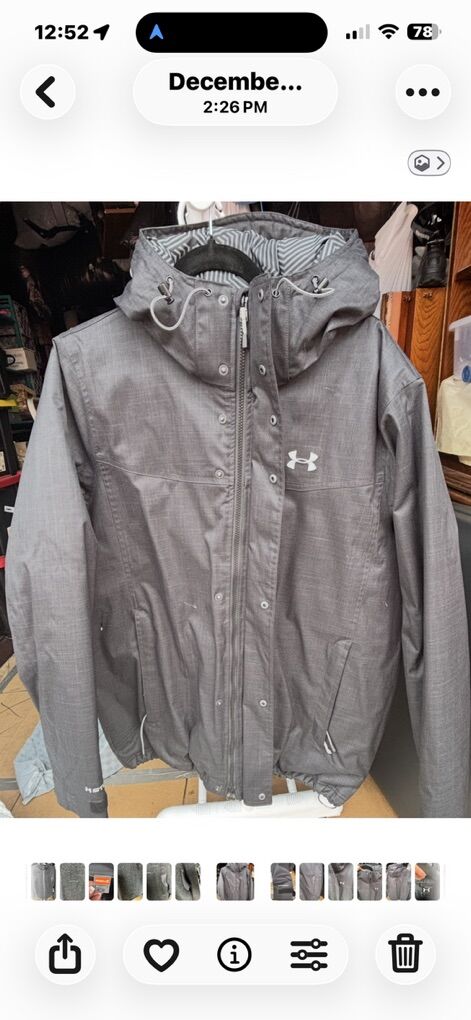Mens UnderArmour Storm Coldgear Infared Jacket