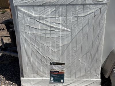 Brand New Veranda 6’ x 6’ White Vinyl Privacy Fence Panels – 14 Available