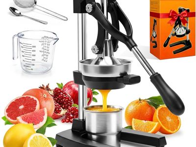 Manual Citrus Juicer Press – Brand New