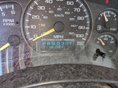 2001 CHEVROLET SUBURBAN