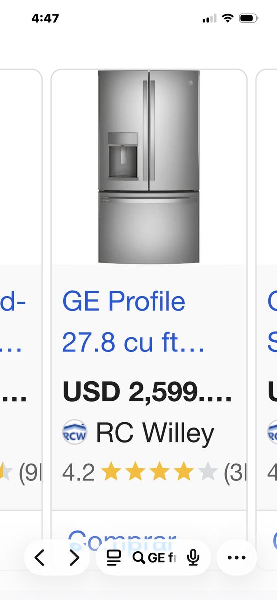 $1150 OBO NEW FRIDGE GE STAINLESS STEEL