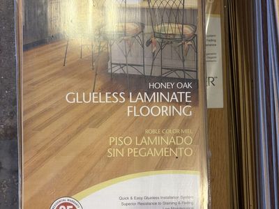 USED LAMINATE FLOORING