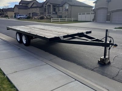 16x8 Deckover Equipment Trailer – 12,500 GVWR