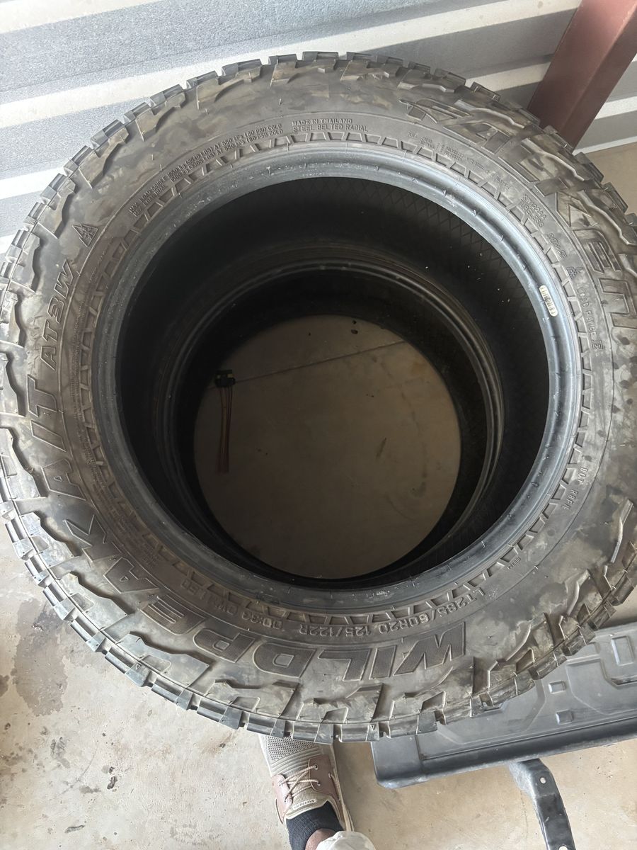 Milestar Patagonia A/T R tires in size LT285/60R20 125/122R