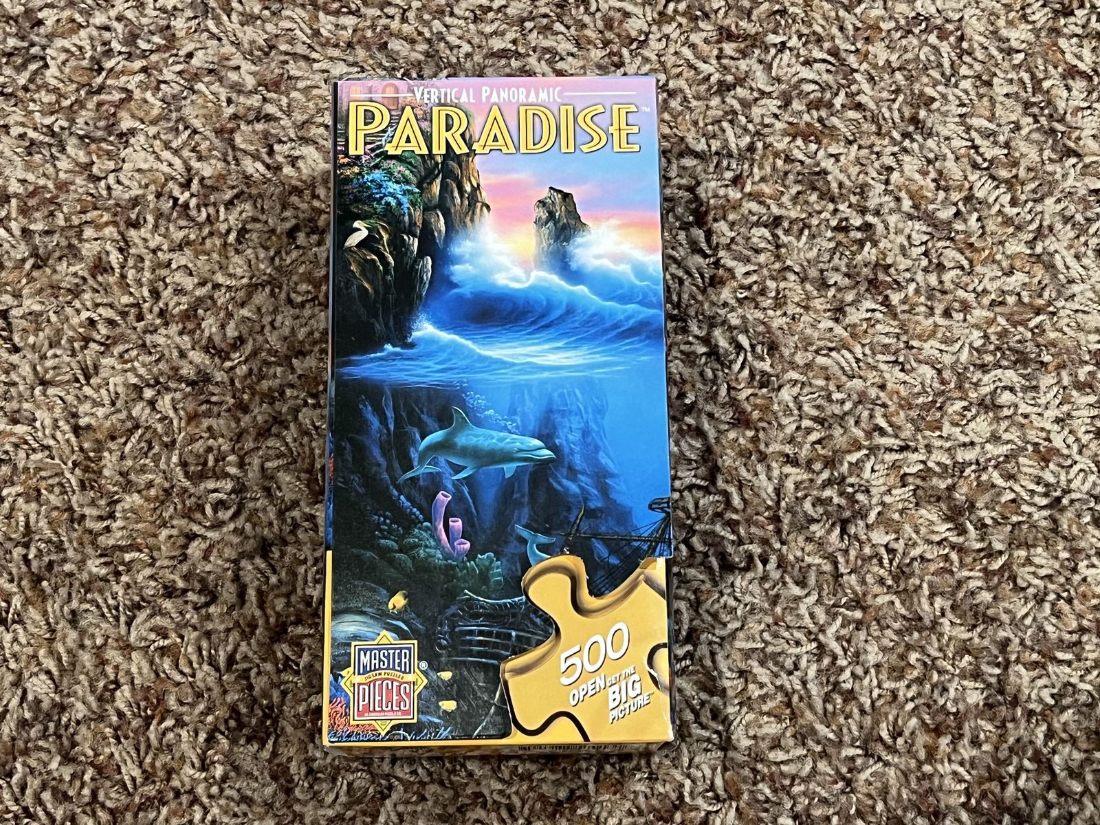 Master Pieces Vertical Paradise 500 Piece Puzzle