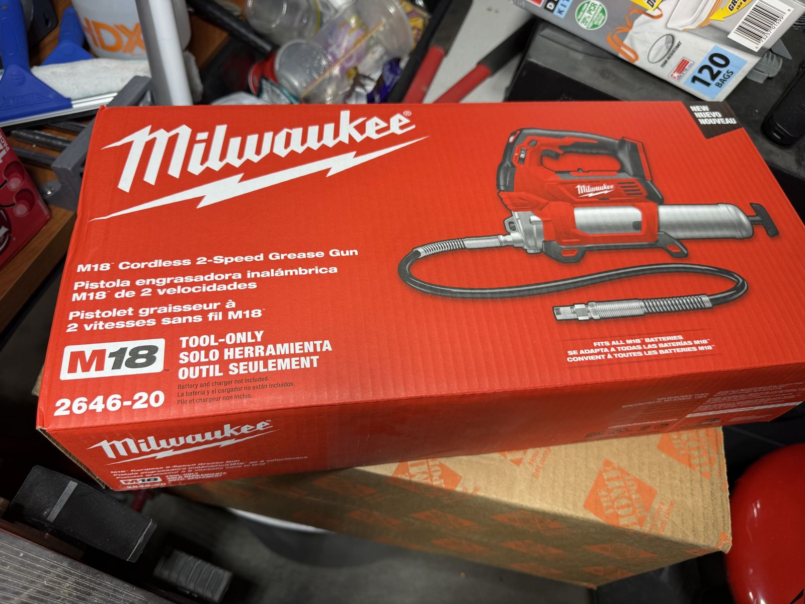 Milwaukee M18 Cordless 2-Speed Grease Gun (Tool Only) 2646-20