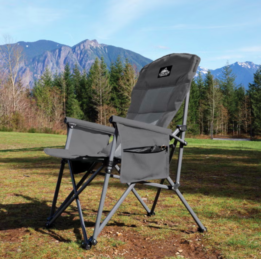11 Cascade Mountain Tech Padded Camp Chair - Camping Hunting Tailgating