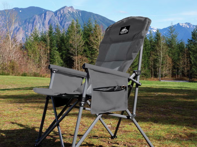 11 Cascade Mountain Tech Padded Camp Chair - Camping Hunting Tailgating