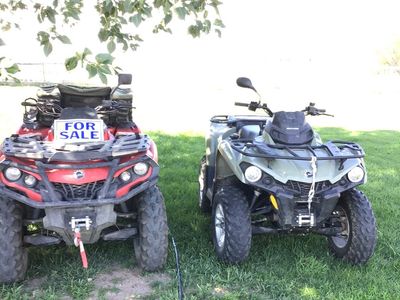 2 can am atv’s for sale