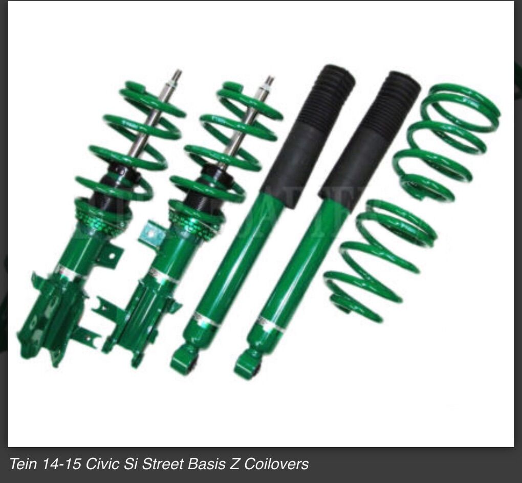 14-15 Honda Civic Si Basis Z Coilovers Lower Kit