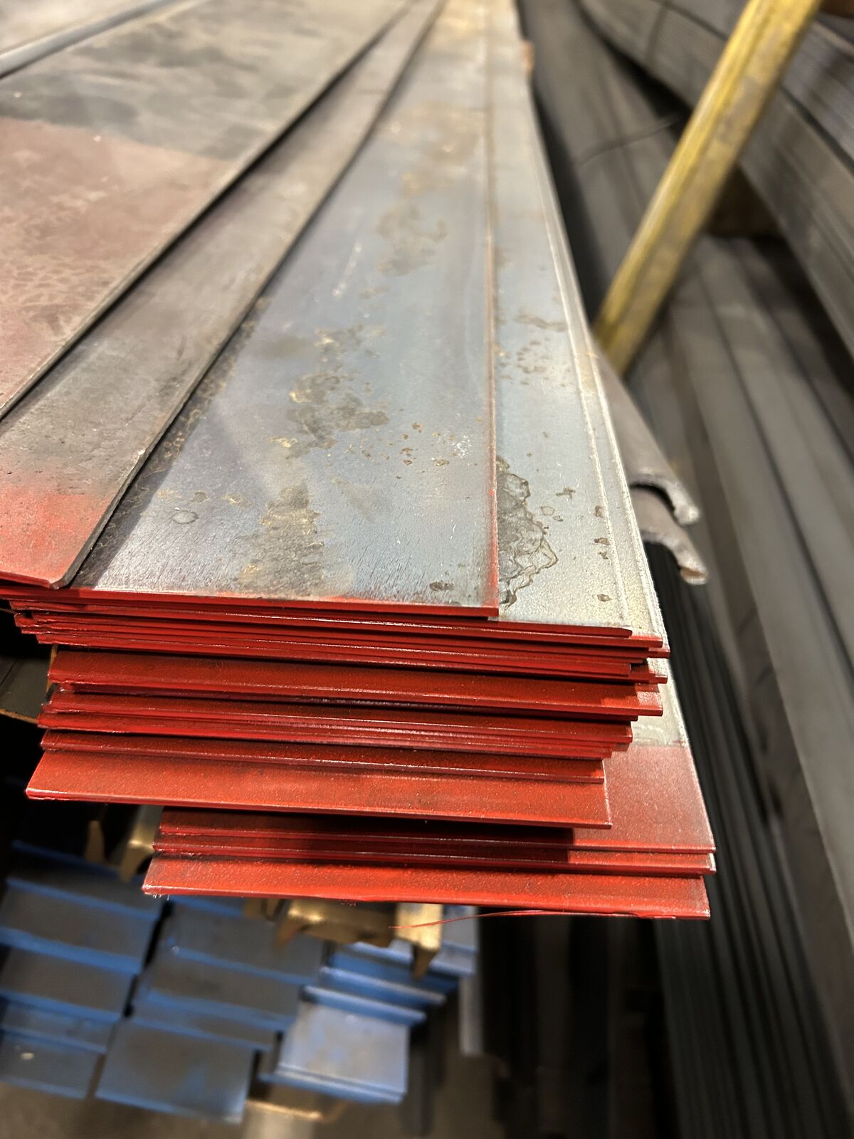 ATTN: LANDSCAPERS! Steel Hot Rolled Strip 1/8" x 6" x 20' - $49.95 each