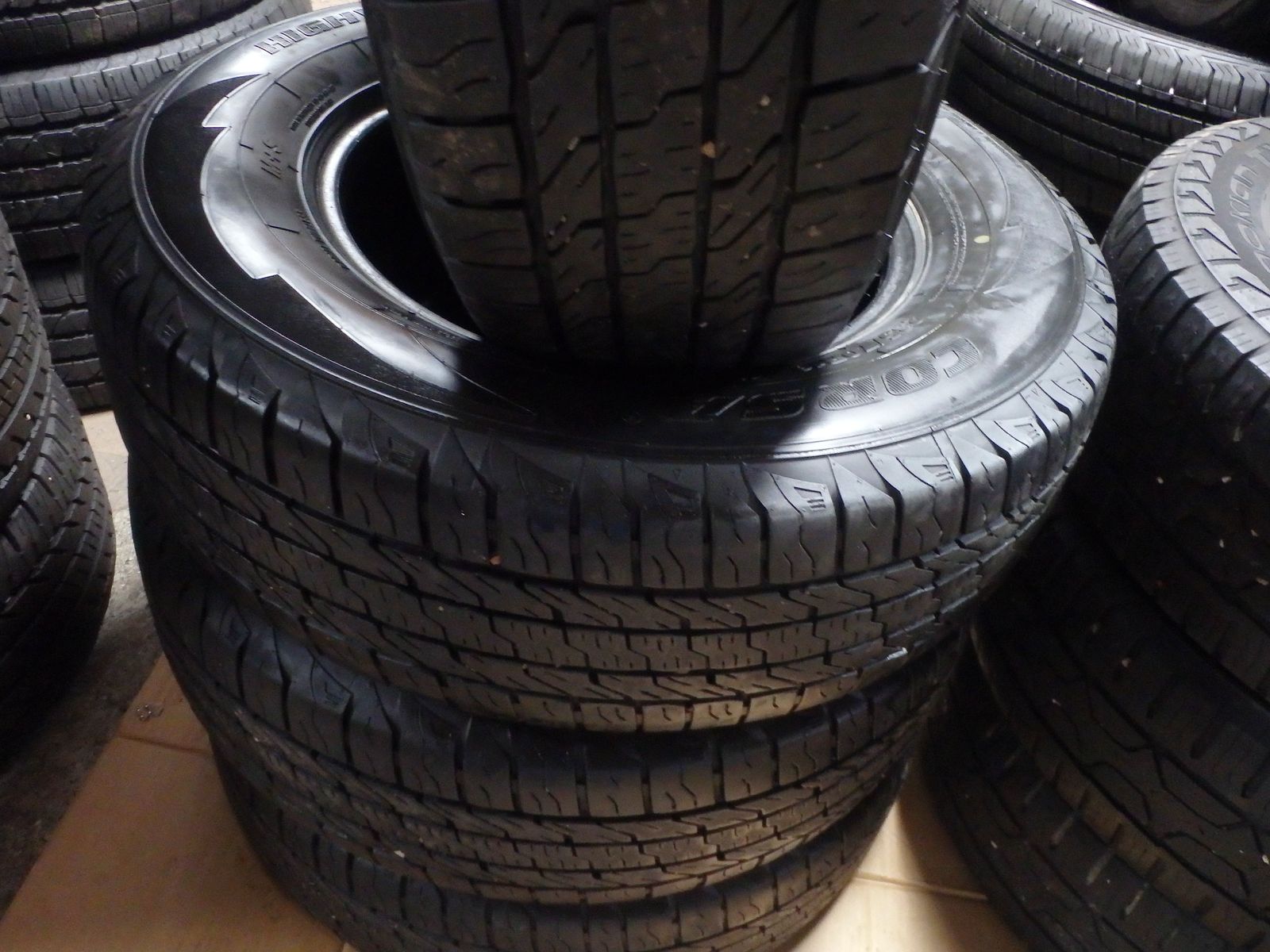 235/70R16 CORSA HIGHWAY TERRAIN PLUS SET OF USED TIRES
