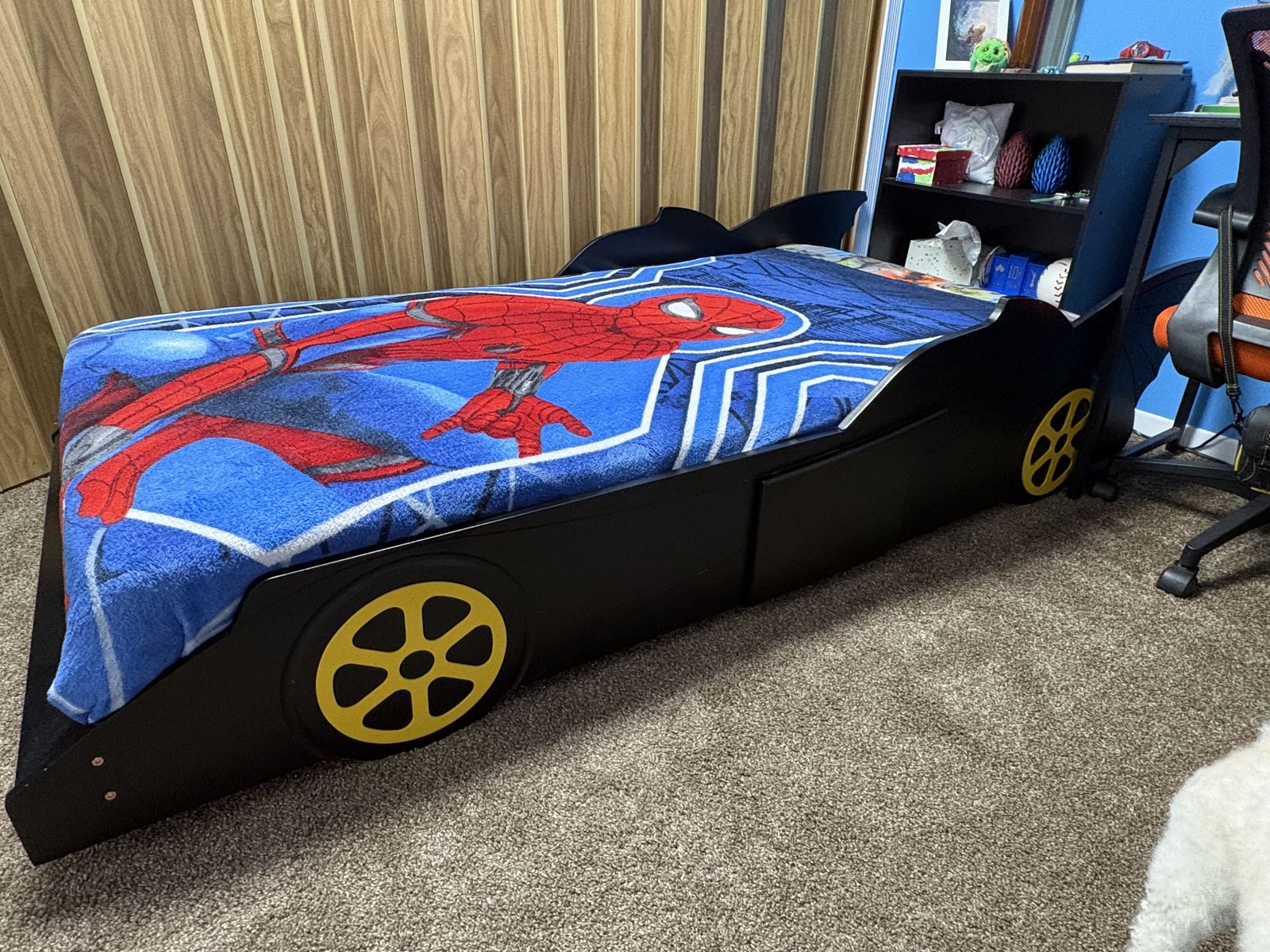 Batman car twin bed frame