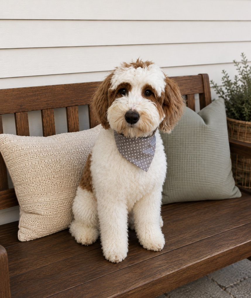 ALL CLEAR, 10/10, 29% GR, FF, 22lb Goldendoodle